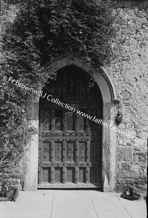 MALAHIDE CASTLE FRONT DOOR